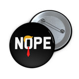 Nope-Vote Pin Buttons